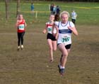 Under-13 girls winner NEHL, Jarrow. David T. Hewitson/Sports for All Pics